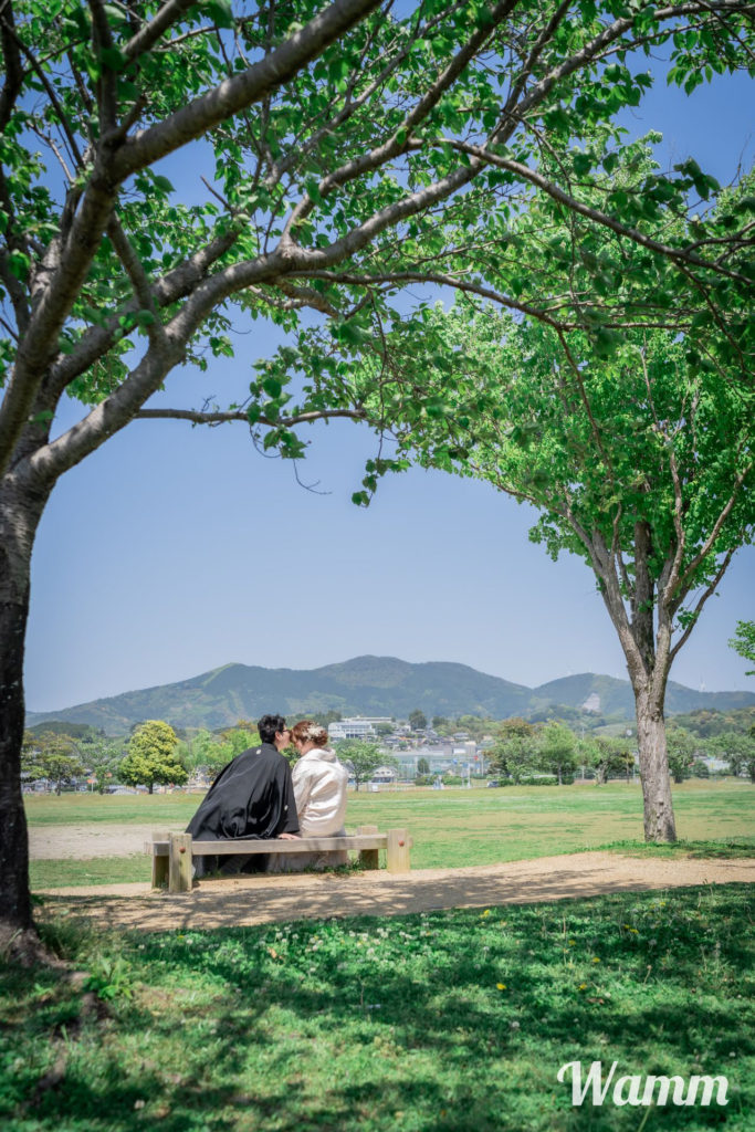 浜松 細江総合運動公園芝生広場 車で５分 細江 引佐の山々を背景にグリーンいっぱいの撮影を Wamm