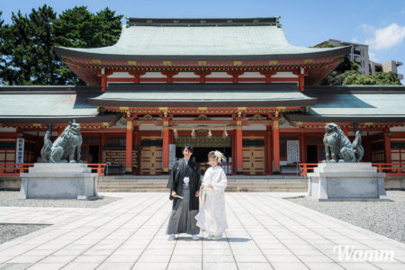 【先着1組】グランドホテル浜松提供神社式『遠州和婚』107,800円（98,000円税別）　浜松市内神社で結婚式を